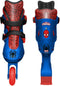 Marvel Spider-man Inline Skates Hardboot Rood/blauw Maat 30-33