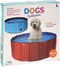 Dierenzwembad - Ø80x30cm - Opvouwbaar - Rood/Blauw
