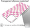 iMoshion Hoesje Geschikt voor iPhone 14 Hoesje Siliconen - iMoshion Design hoesje - Roze / Retro Pink Check