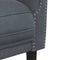 vidaXL Fauteuil fluweel donkergrijs
