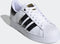 adidas Superstar Bold W - Dames Sneakers - Leer - Ftwr White/Core Black/Gold Met. - Maat 40 2/3