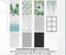 Loti Living Douchegordijn - Waterdicht - Anti Schimmel - Hangplant - 120x200 cm