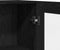 vidaXL - Dressoir - Zwart - Eiken - 120x30,5x70 - cm - Gemaakt - van - Engineered - Hout