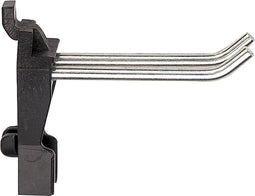 raaco 110747 Gereedschapshaak clip 2-60 mm dubbele haak (l x b x h) 27 x 79 x 60 mm 3 stuk(s)