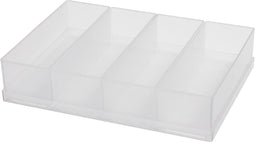 Raaco 136457 A8-2 Inzetbakje - 55 x 157 x 47mm - 4 vakken