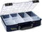 Raaco Assortimentsdoos - CarryLite 80 - Met 9 Inzetbakjes - 278 x 337 x 79 mm - 143608
