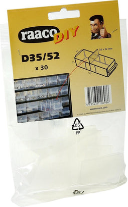 Raaco Ladekast Tussenschotjes - 30 stuks - Voor lade 150-00