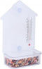 raam voederhuisje met thermometer