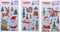 Raamsticker l24.5h35 cm groen/rood assorti