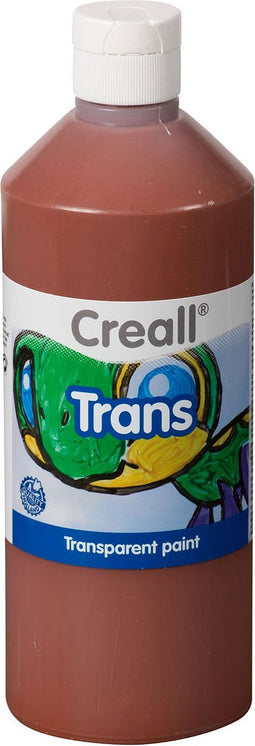 Raamverf creall trans bruin 500ml | 1 fles