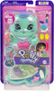 Polly Pocket - Compacte Speelset Hijs De Zeilen Kitty - 1 micropop en 10 accessoires