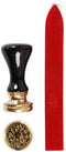Zegel set, d: 17 mm, 1 set, rood