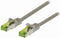 CAT7 Netwerkkabel - S/FTP - RJ45 Male - RJ45 Male - 3.00 m - Snagless - Rond - LSZH - Grijs - Envelop