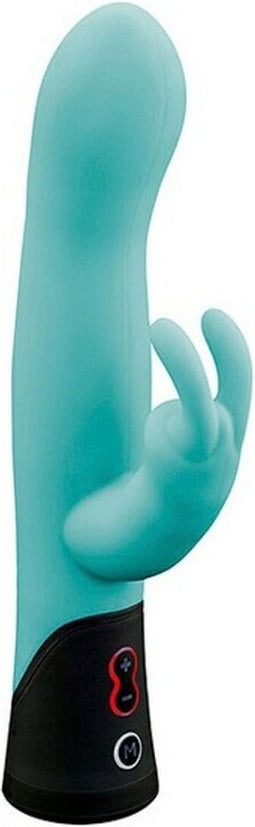 Rabbit vibrator Celeste van Liebe blauwgroen | Voor clitoris en g-spot