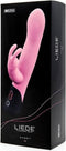 Rabbit vibrator Liebe Roze | op batterijen en heerlijk zacht