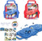 Raceset auto met baan en accessoires in koffer 2 assorti.