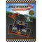 Racewagens sticker- en spelletjesboek