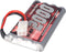 Racing pack 9,6 volt met Tamiya-stekker NiMH-batterij 2000 mAh afmetingen ca. 104x65x14,95 mm