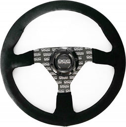 Racing Steering Wheel OCC Motorsport OCCVOL015 Black Leather Ø 35 cm