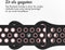 imoshion Sport⁺ bandje - Geschikt voor Apple Watch 1, 2, 3, 4, 5, 6, 7, 8, 9, 10 (42 mm), SE - 38/40/41 mm - Black & Pink - S/M