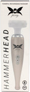 Pixey - Hammerhead - Wand Vibrator Met Platte Kop - Extreem Krachtig