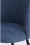 Radaja eetkamerstoel - donkerblauw/zwart