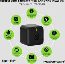 Radarcan R-105 draagbare muizen/kakkerlakken afweer