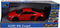 Radiografisch bestuurbare auto audi 1:14 2.4g r8 coupé rood.