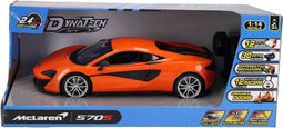 Radiografisch bestuurbare auto Mclaren 1:14 2.4g 570s oranje.