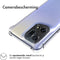 iMoshion Hoesje Geschikt voor Oppo Find X5 Pro 5G Hoesje Siliconen - iMoshion Shockproof Case - Transparant