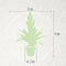 Choice of Green - Vriesea Intenso Red single - Hoogte 40 - Diameter pot 13