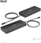 Club 3D - Thunderbolt 4 Docking Station 11-in-1 - 3x Thunderbolt 4 type-C 2x USB 3.2 (Gen2 10Gb/s)