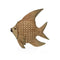 Decoratieve figuren Versa Hars Vis 17,5 X 8 X 24 CM