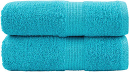 vidaXL - Gastendoekjes - SOLUND - 2 - st - 600 - g/m² - 30x50 - cm - turquoise
