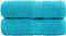 vidaXL - Gastendoekjes - SOLUND - 2 - st - 600 - g/m² - 30x50 - cm - turquoise