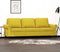 vidaXL - Driezitsbank - 180 - cm - fluweel - geel