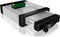 RaidSonic IB-129SSK-B drive bay panel 2,5/3,5'' Bezelplaat Zwart