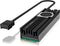 RaidSonic IB-M2HSF-703 hardwarekoeling SSD (solid-state drive) Koelplaat 2 cm 1 stuk(s) Zwart, Grijs
