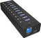 Raidsonic ICY BOX IB-AC6110 10-Port USB 3.0 Hub