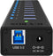 Raidsonic ICY BOX IB-AC6110 10-Port USB 3.0 Hub