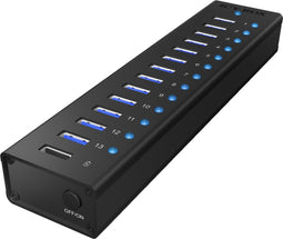 Raidsonic ICY BOX IB-AC6113 13-Port USB 3.0 Hub