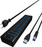 Raidsonic ICY BOX IB-AC6113 13-Port USB 3.0 Hub