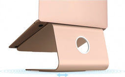 Rain Design mStand 360 - Stevige Draaibare Aluminium Stand Geschikt voor MacBook - MacBook Pro - Laptop - Goud - Gold