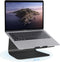 Rain Design mStand 360 - Stevige Draaibare Aluminium Stand Geschikt voor MacBook - MacBook Pro - Laptop - Zwart - Zwart - Black