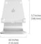 Rain Design mStand Tablet Plus beweegbare Aluminium Stand voor Tablet en iPad Grijs