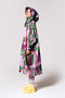 Rain Kiss Poncho - Digi Spring Camo - One Size - Regenponcho Dames