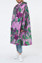 Rain Kiss Poncho - Digi Spring Camo - One Size - Regenponcho Dames