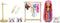Rainbow High Fashion Studio - Pop Avery Styles met Poppenkleding