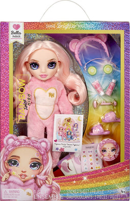 Rainbow High Junior High Pyjamaparty - 23 cm - Bella (roze) - Modepop