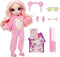 Rainbow High Junior High Pyjamaparty - 23 cm - Bella (roze) - Modepop